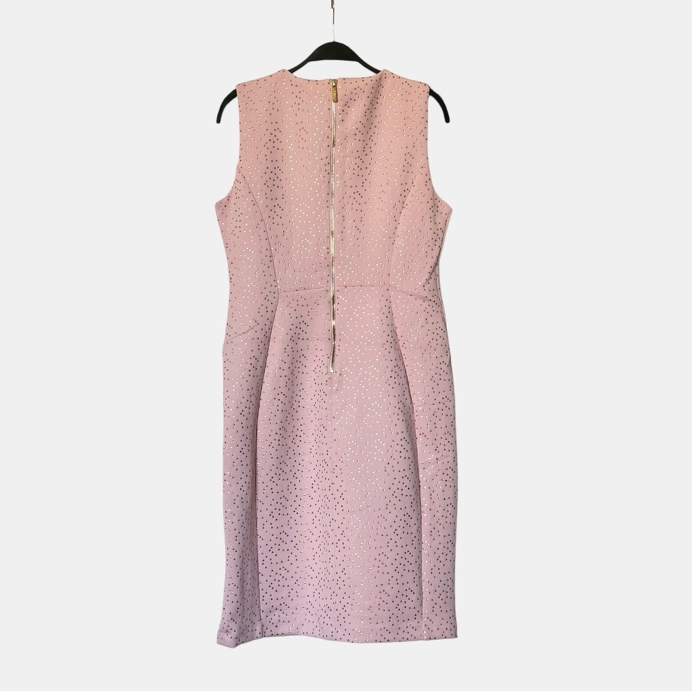 Carmen Marc Valvo Pink Sleeveless Dress - Picture 3 of 5